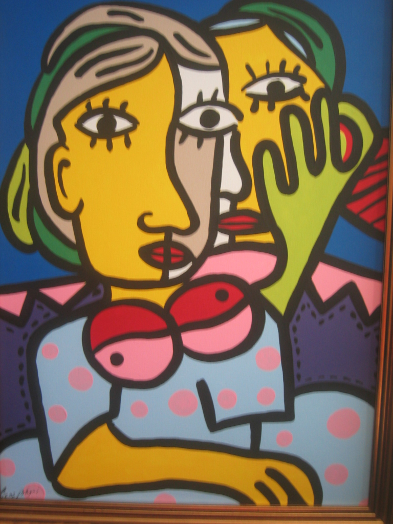 - Art by Picos Pelegri Evita Peron Pop Portrait. Painting by www.PicosPelegri.com South Beach Miami