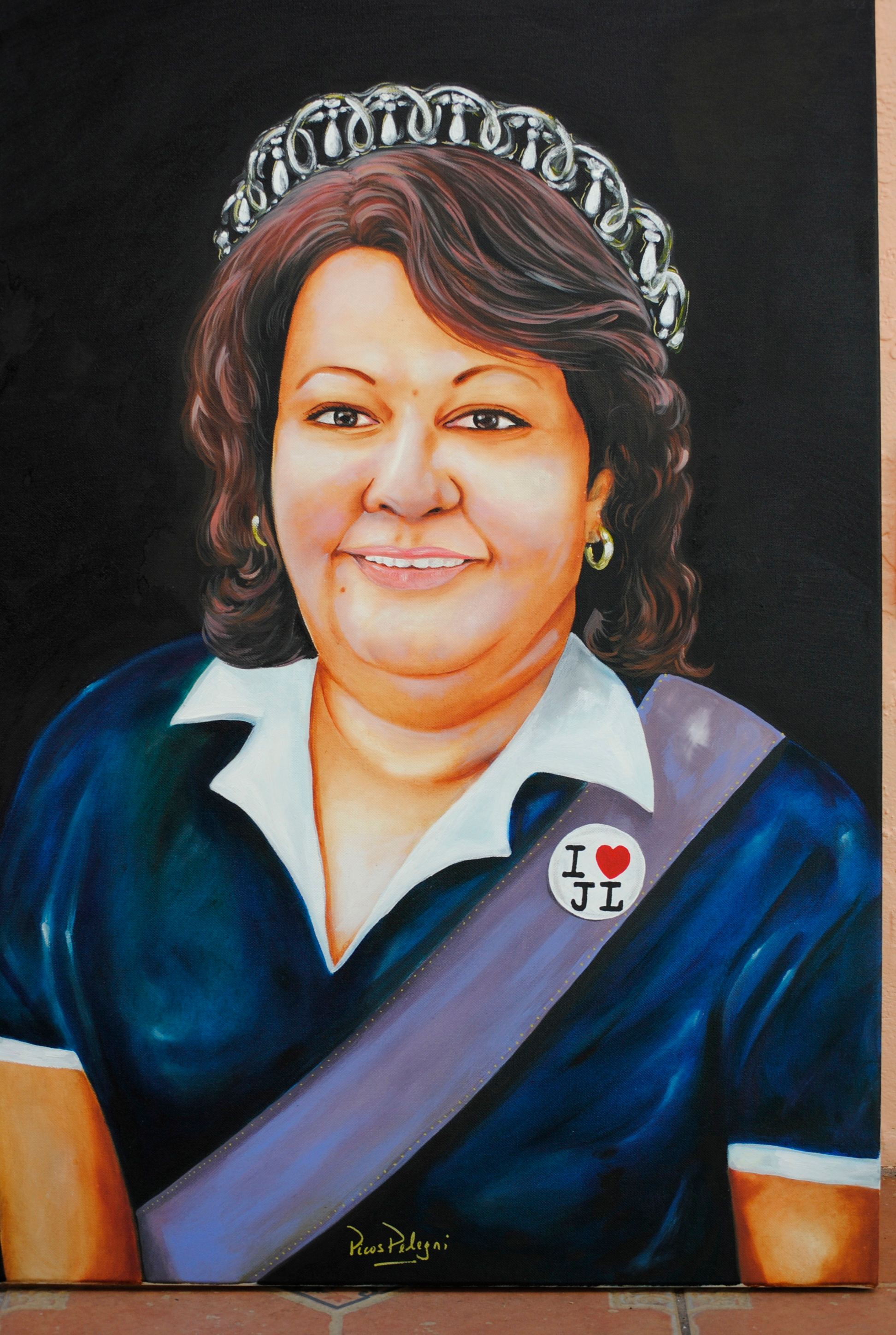 - Art by Picos Pelegri "Lupe" Painted for for Jeff Lewis & Bravo TV's Flipping Out Series. Painted by www.PicosPelegri.com South Beach Miami