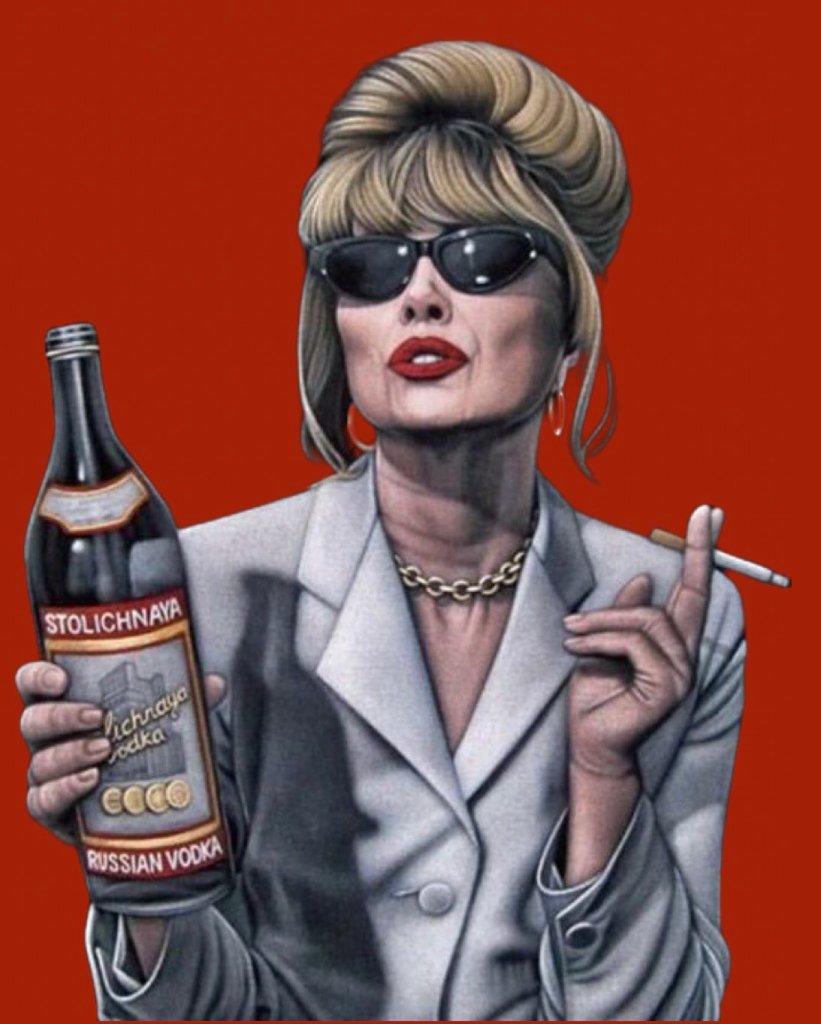 - Art by Picos Pelegri "Patsy" Pop Portrait of Patsy from "AbFab". www.PicosPelegri.com South Beach Miami"Patsy" Pop Portrait of Patsy from "AbFab". www.PicosPelegri.com South Beach Miami
