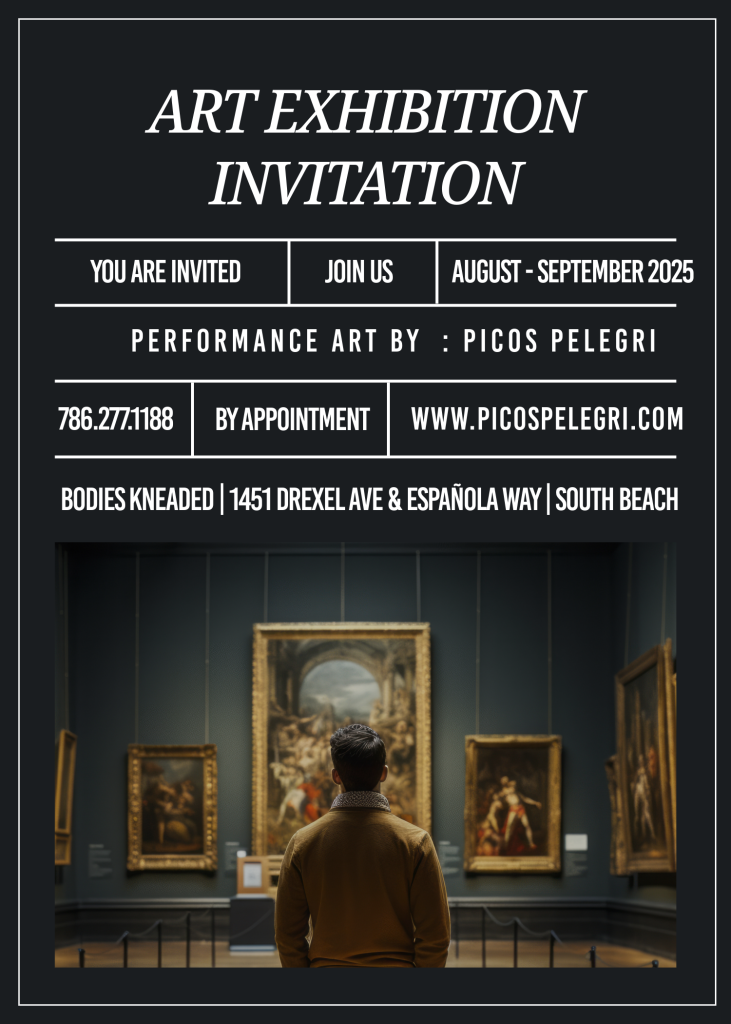 Art Exhibition wwwPicosPelegriart South Beach Miami - Art by Picos Pelegri