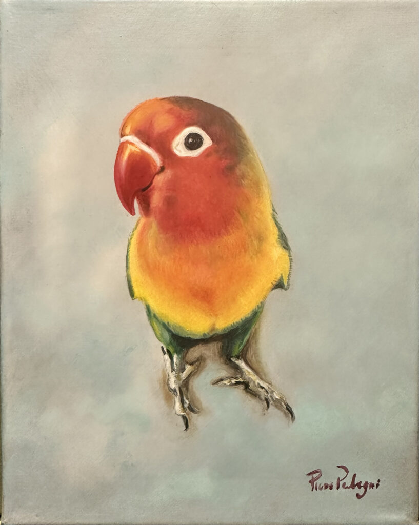 - Art by Picos Pelegri Frida The Fischers Love Bird. Painted by www.PicosPelegri.com South Beach Miami