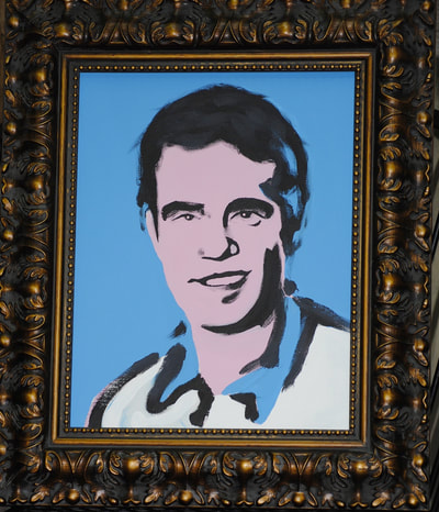 - Art by Picos Pelegri "Pop Andy Cohen" Portrait painted for Andy Cohen. www.PicosPelegri.com South Beach Miami"Pop Andy Cohen" Portrait painted for Andy Cohen. www.PicosPelegri.com South Beach Miami