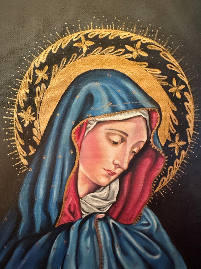 - Art by Picos Pelegri Religious painting by www.PicosPelegri.com South Beach Miami
