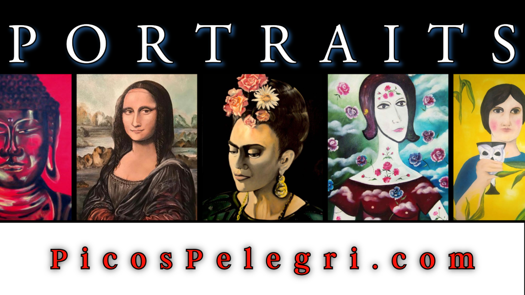 Portraits by wwwPicosPelegricom South Beach Miami - Art by Picos Pelegri