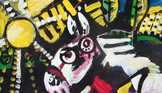 Piccoso like painting by www.PicosPelegri.com South Beach Miami