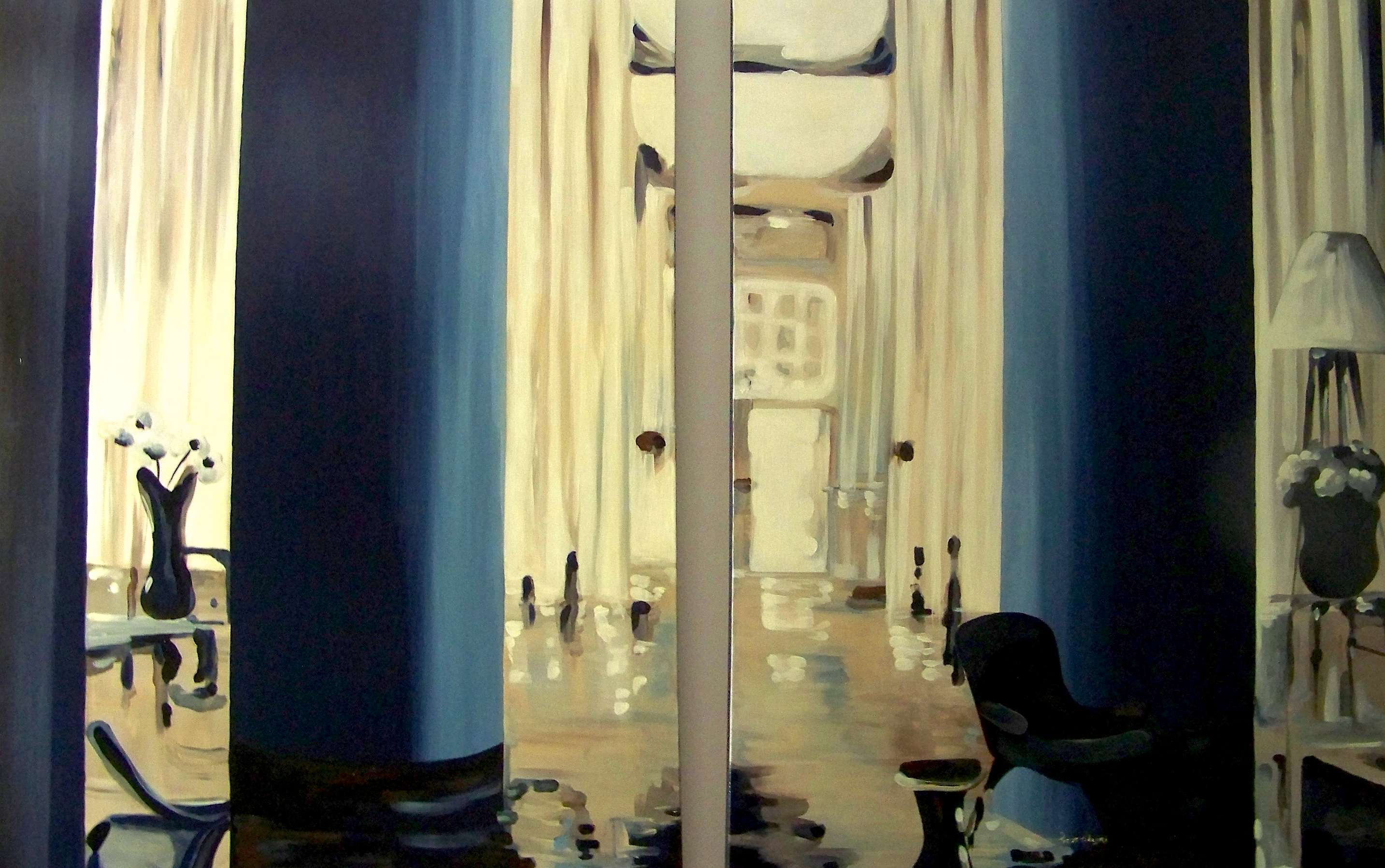 Delano Lobby painting by Mariano Picos Pelegri