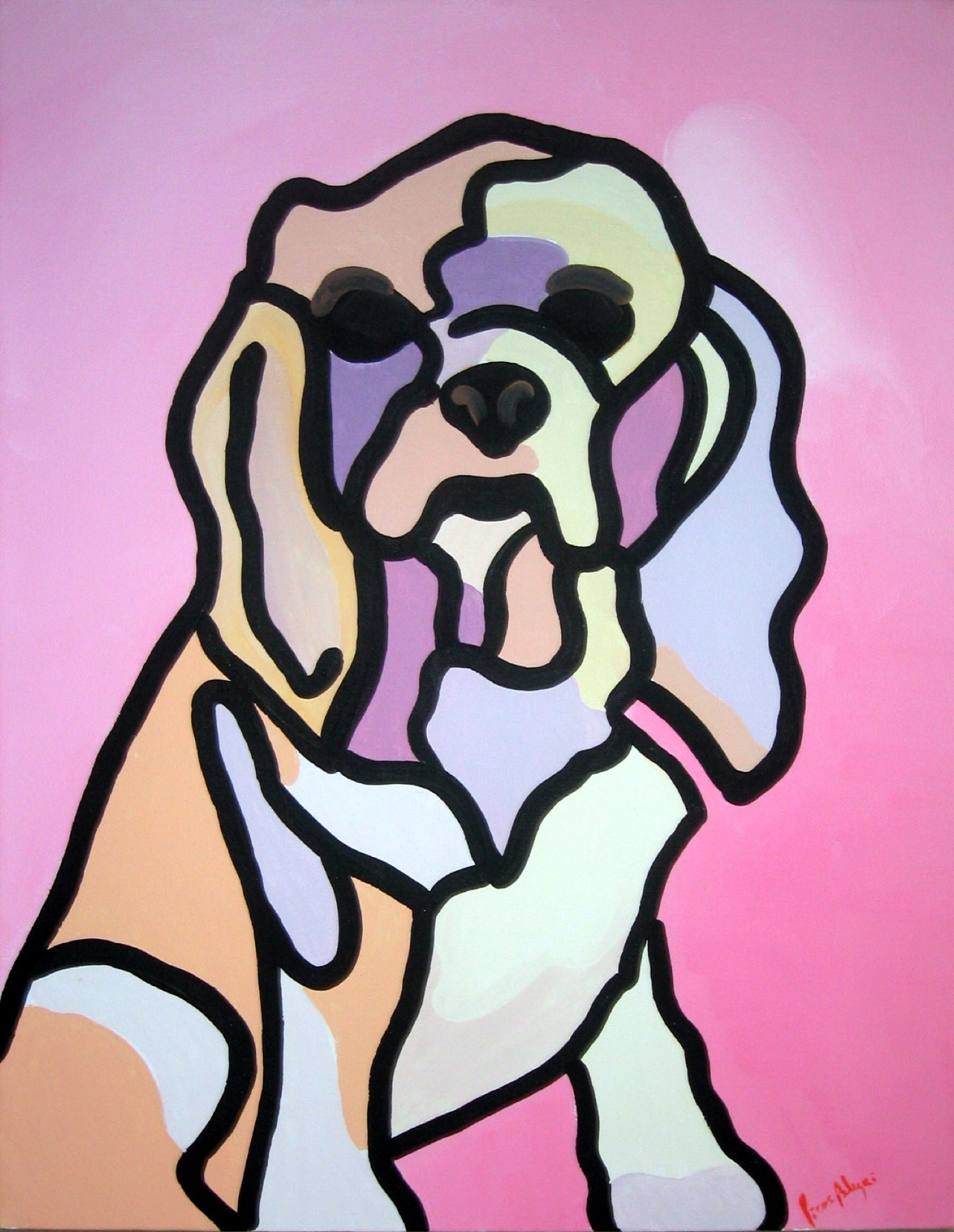 Pink Viva — artwork by Mariano Picos Pelegri