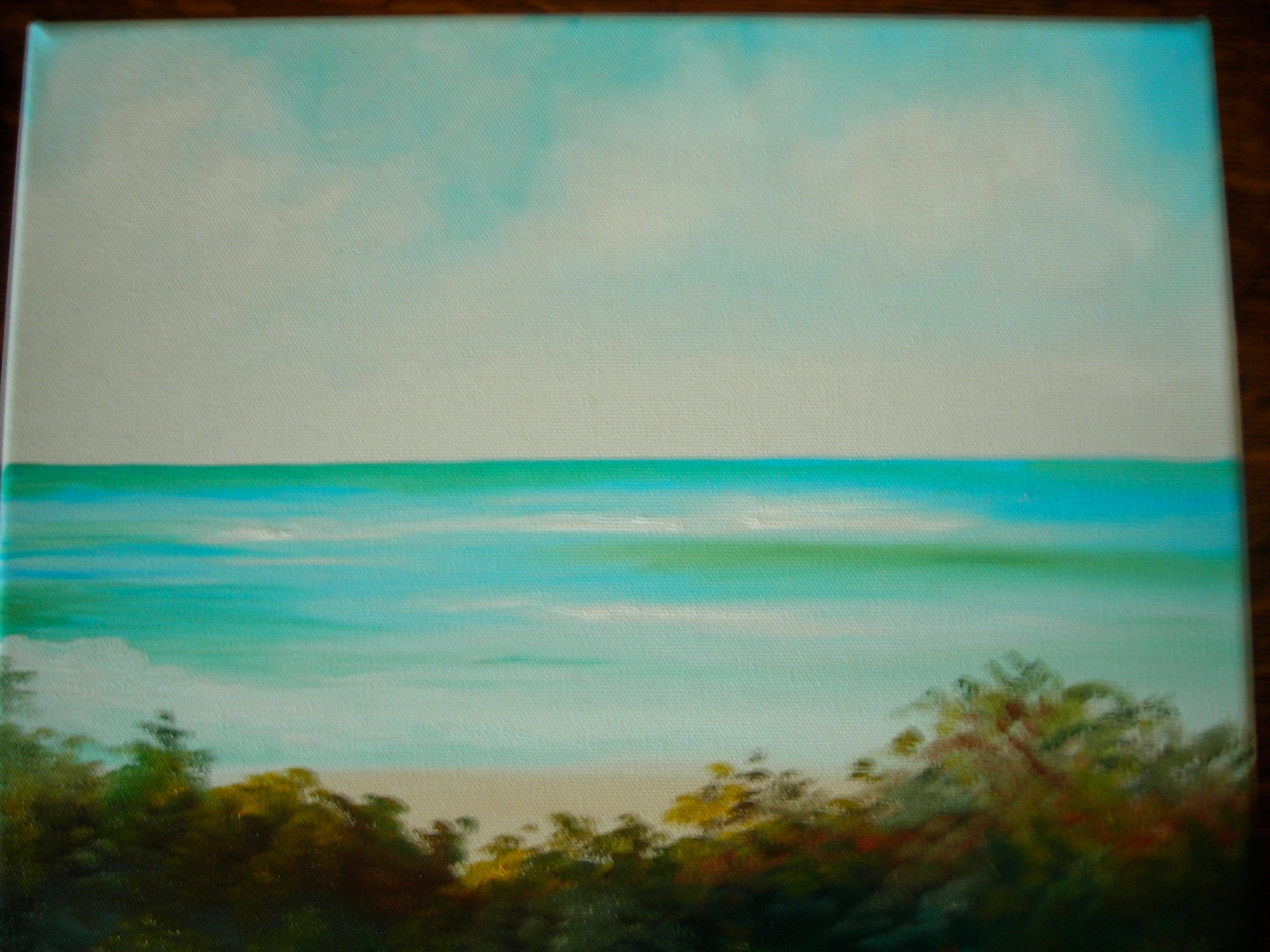 Sea and Sky — artwork by Mariano Picos Pelegri