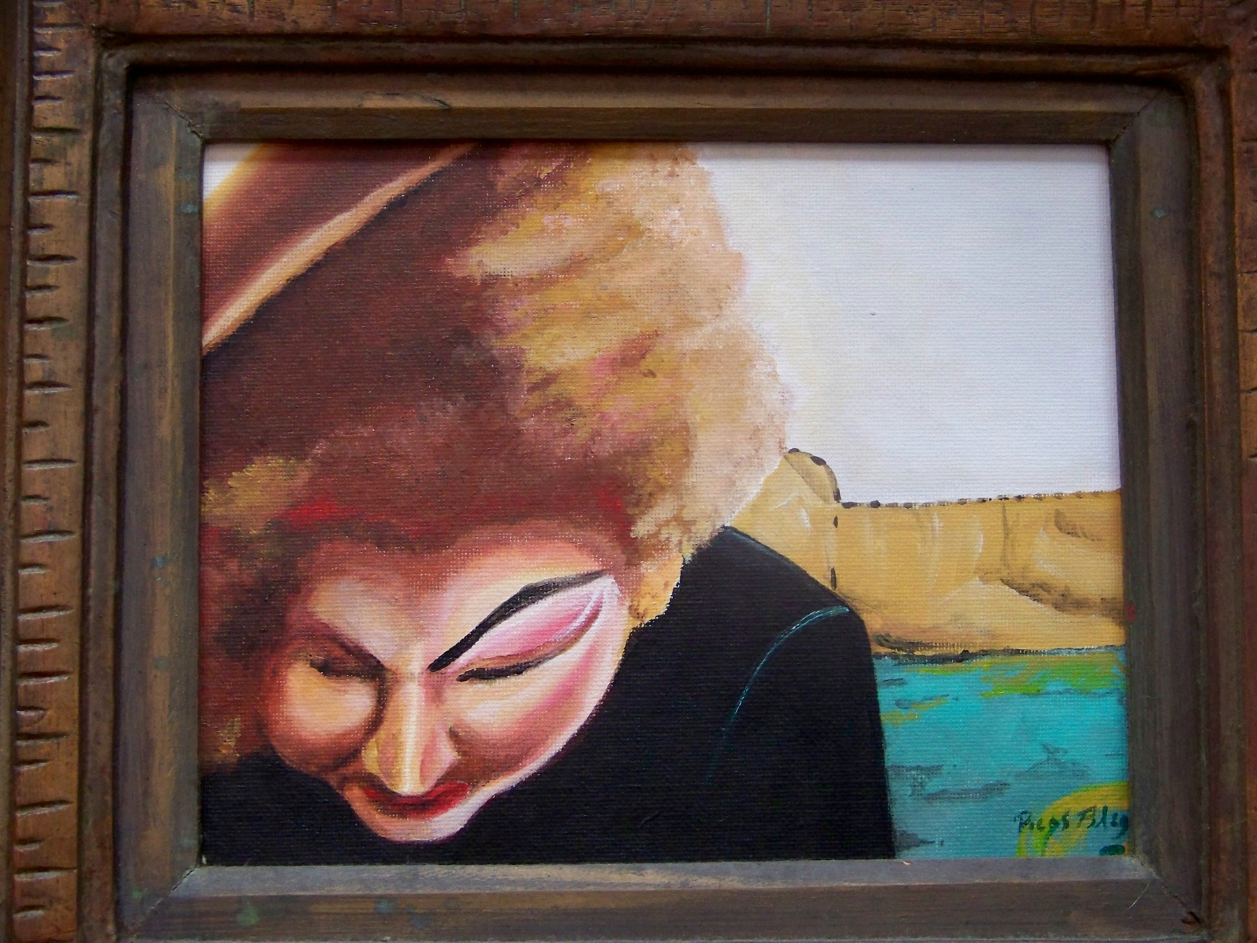 Portrait in Reflection — artwork by Mariano Picos Pelegri