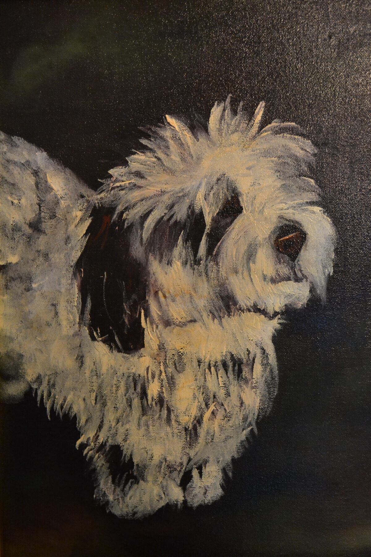 Small Dog Portrait — artwork by Mariano Picos Pelegri