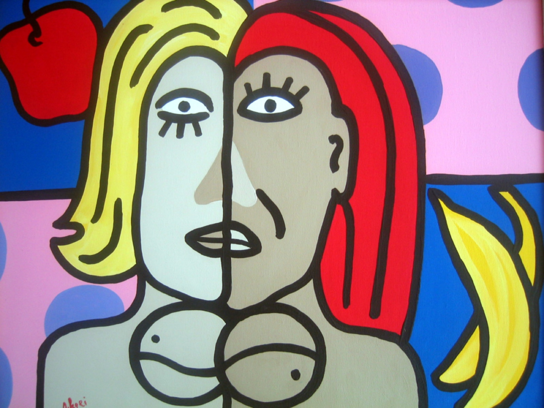 Girls — artwork by Mariano Picos Pelegri