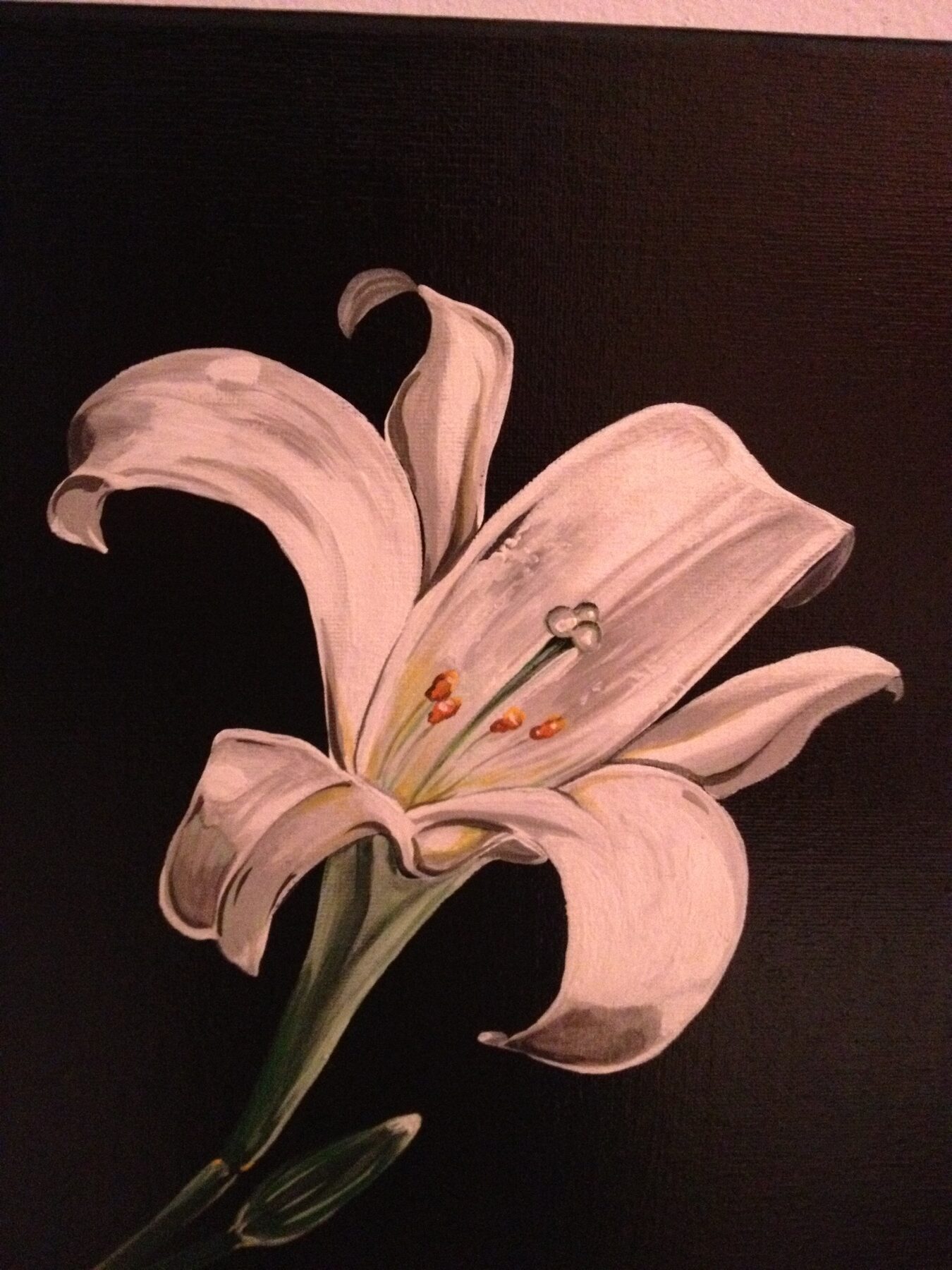 Pink Lily — artwork by Mariano Picos Pelegri