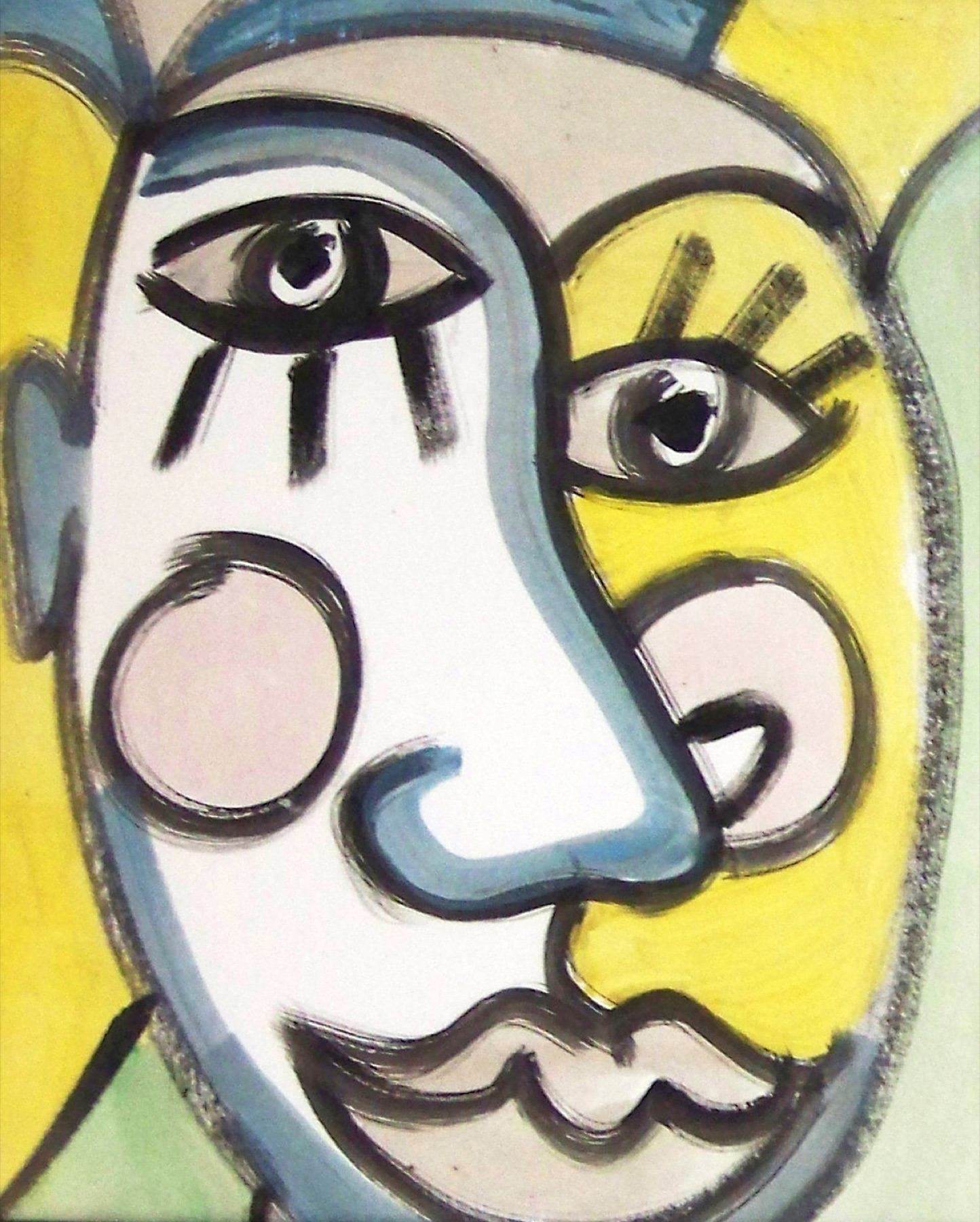 Two Faces — artwork by Mariano Picos Pelegri