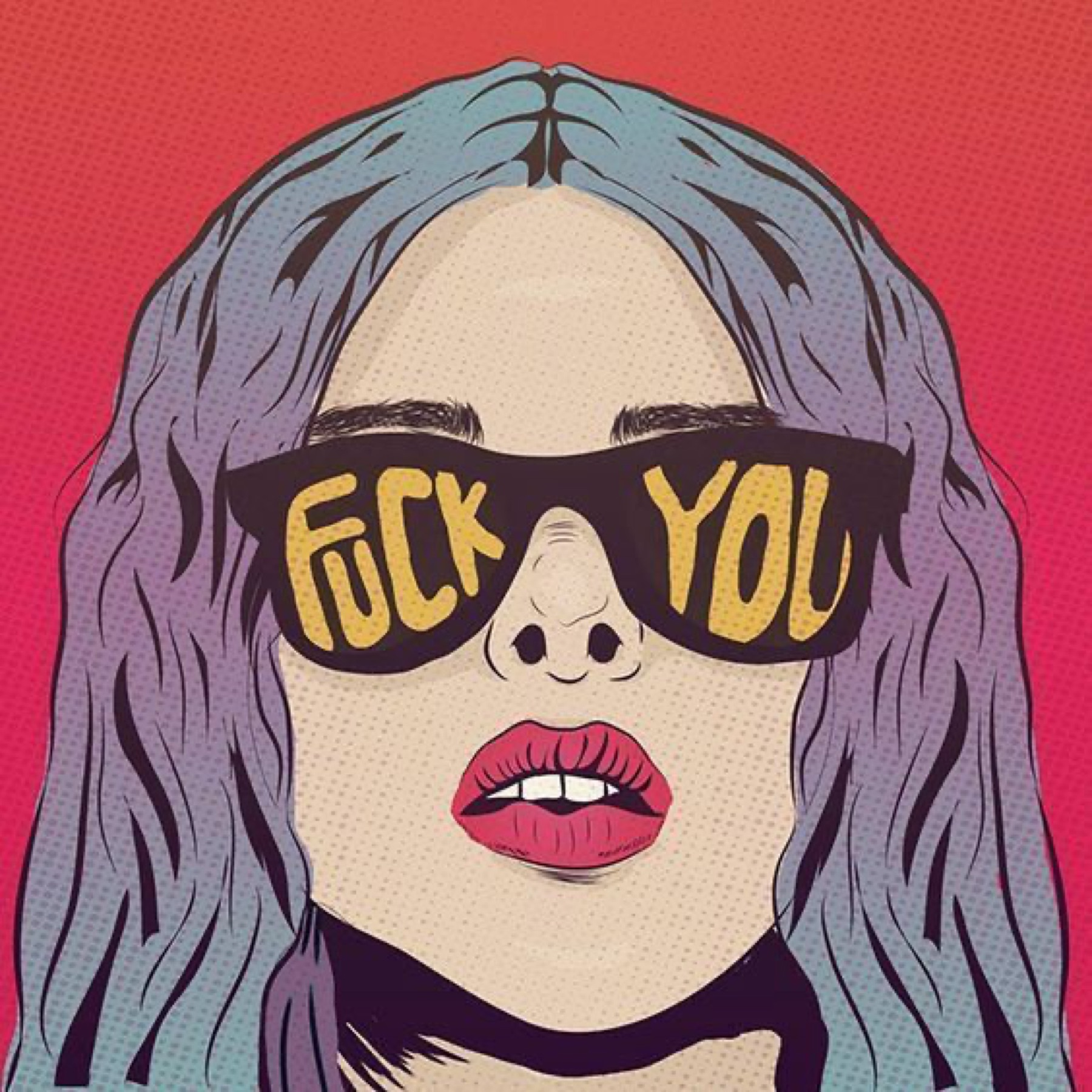 Behind the Sunglasses — artwork by Mariano Picos Pelegri