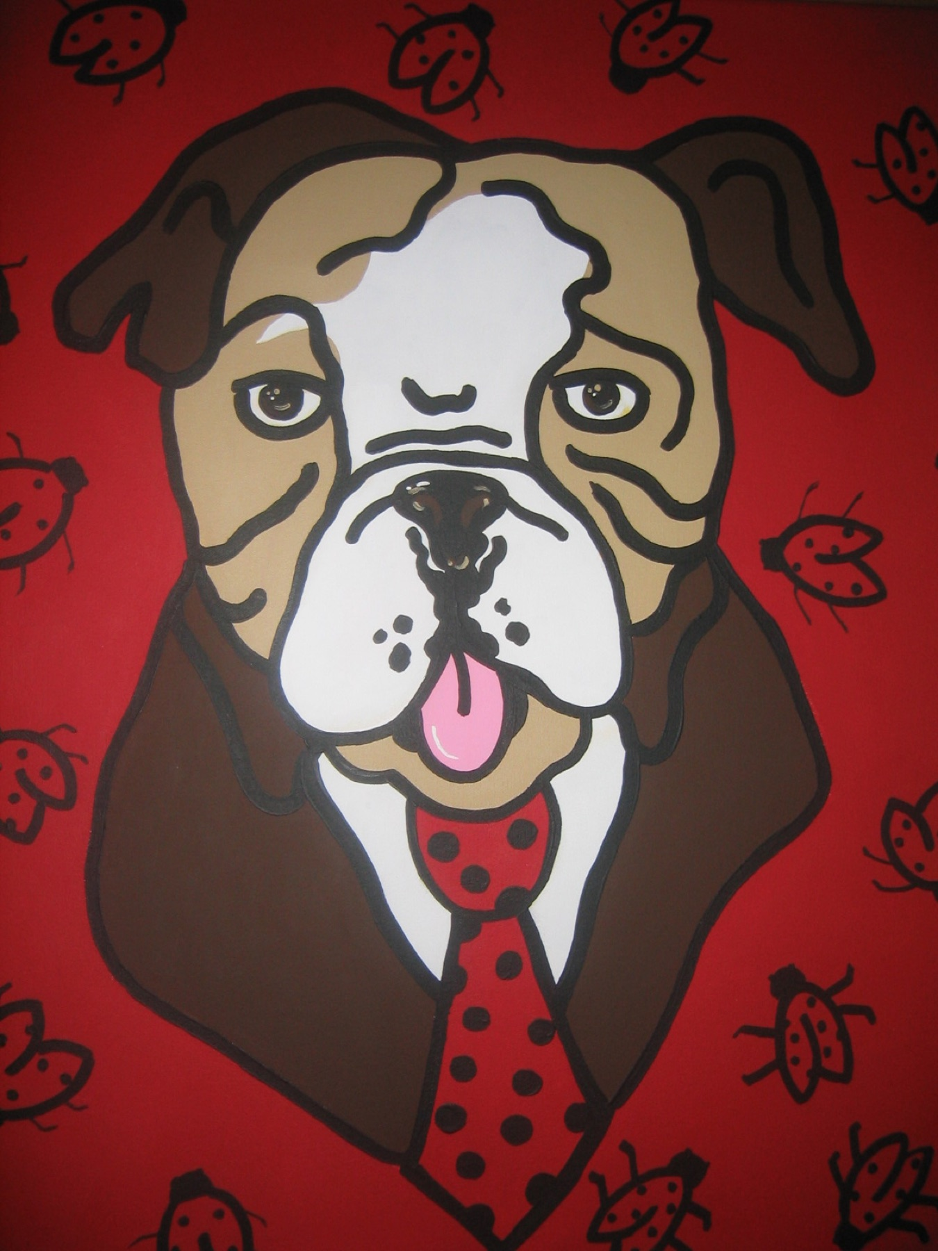 Max in Red — artwork by Mariano Picos Pelegri