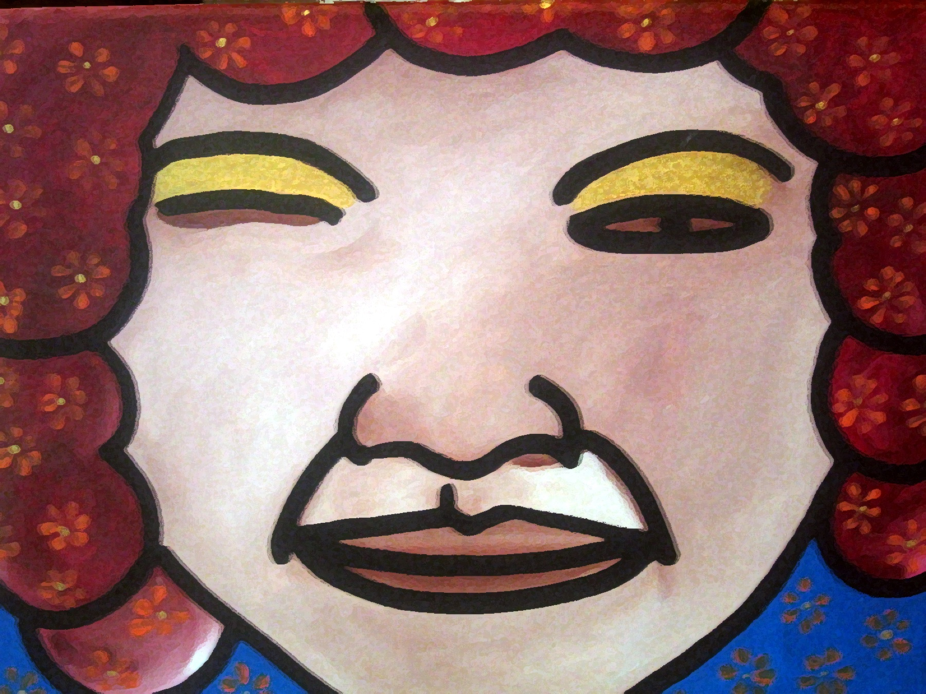 Mujer Maravilla — Red — artwork by Mariano Picos Pelegri